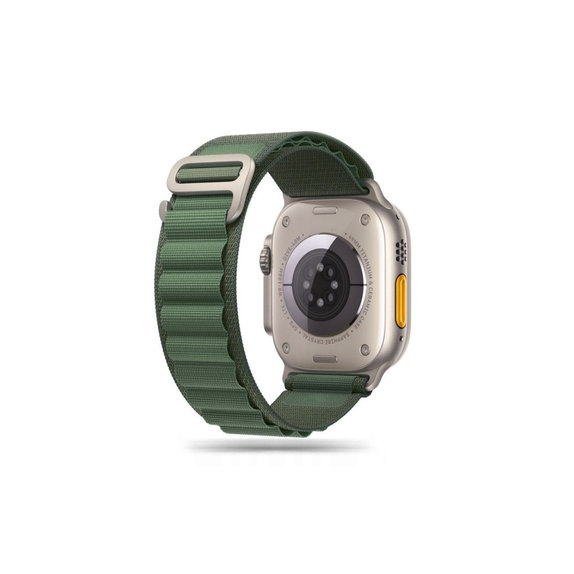 Λουράκι Nylon Pro για Apple Watch 8 / 9 / 10 / 11 / SE / Ultra (44 / 45 / 46 / 49 mm), Military Green, Tech-Protect