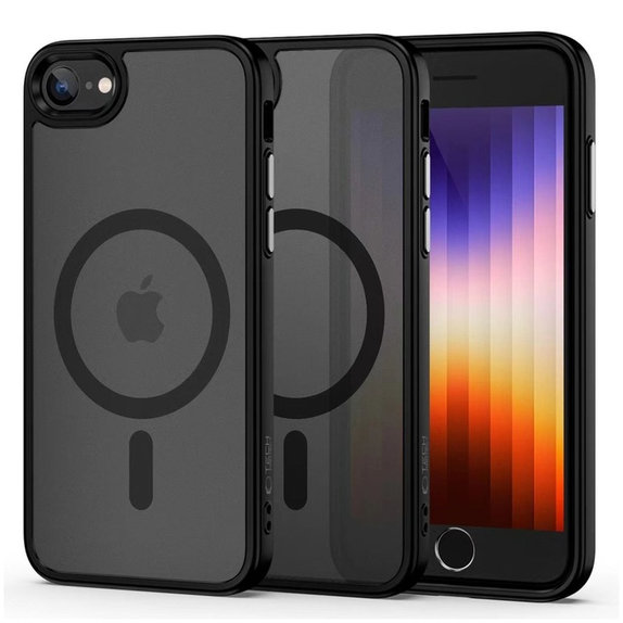 Θήκη MagMat MagSafe για iPhone 7 / 8 / SE 2020 / 2022, Matte Black, Tech-Protect