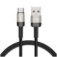 Καλώδιο Ultraboost Evo USB-C Cable 100W/5A 100cm, Titanium, Tech-Protect