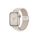 Λουράκι Nylonmag για Apple Watch 8 / 9 / 10 / 11 / SE (40 / 41 / 42 mm), Natural Titanium, Tech-Protect