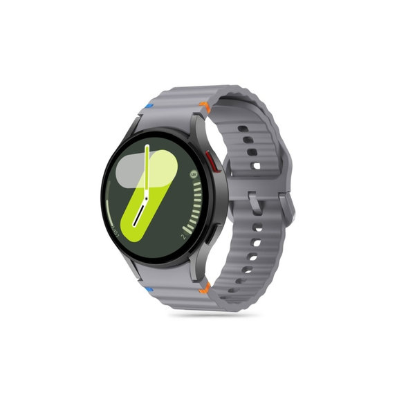 Λουράκι Silicone Sport για Samsung Samsung Watch 4 / 5 / 5 Pro / 6 / 7 / FE, Crayon Grey, Tech-Protect