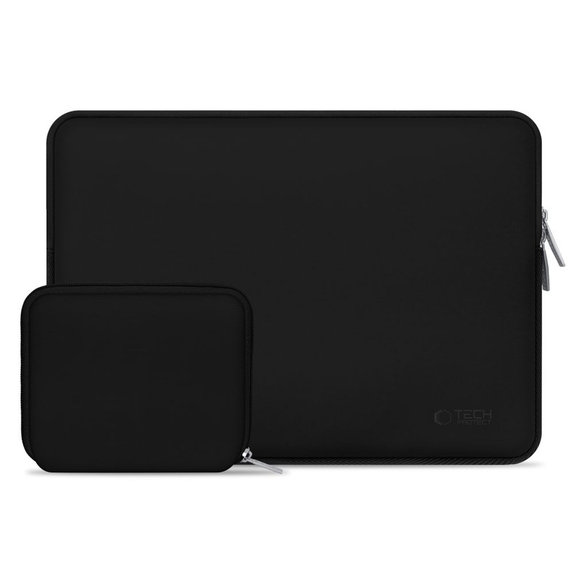 Θήκη laptop Neoslim 13-14, μαύρη, Tech-Protect