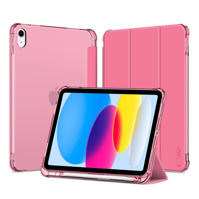 Θήκη Sc Pen Hybrid για iPad 10.9" 10 / 2022 / 11" 11 / 2025, Crystal Magenta, Tech-Protect