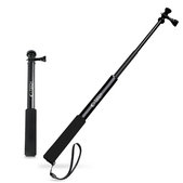 Selfie stick με τρίποδο GA100 για GoPro / DJI / INSTA360, μαύρη, Tech-Protect