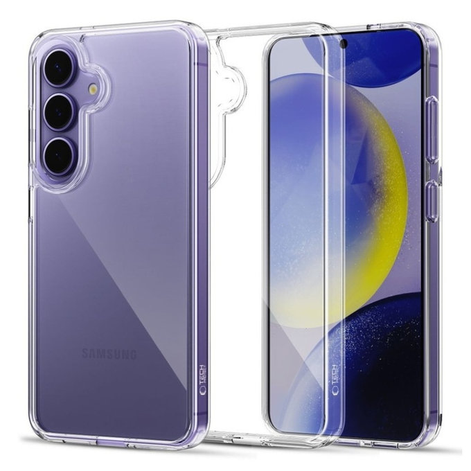 Θήκη FlexAir Hybrid για Galaxy S25, Clear, Tech-Protect