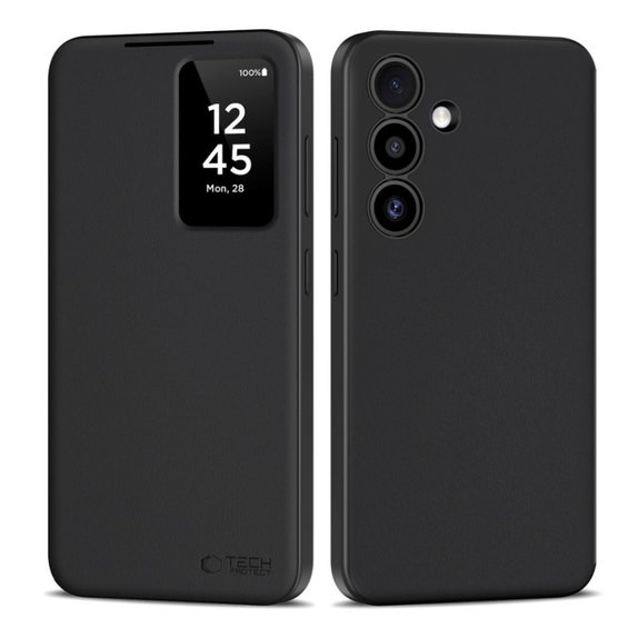 Θήκη Smart Wallet για Samsung S25, Matte Black, Tech-Protect