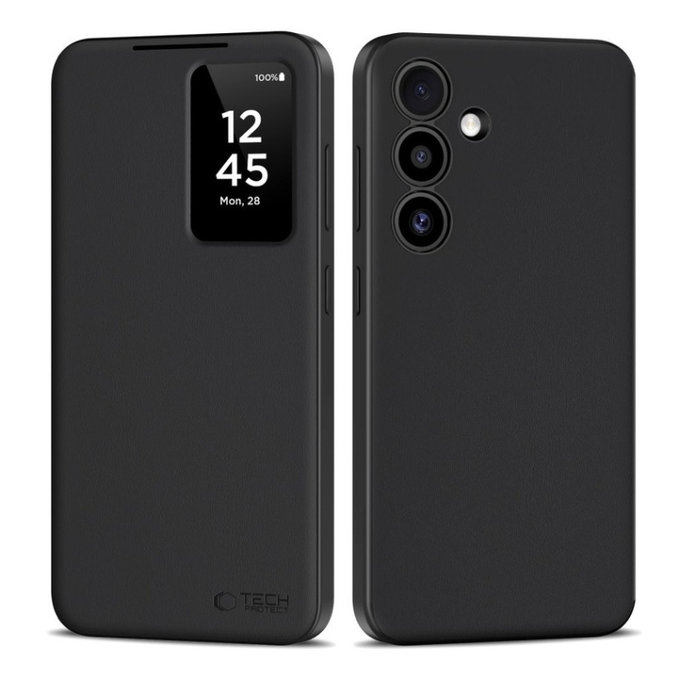 Θήκη Smart Wallet για Samsung S25, Matte Black, Tech-Protect