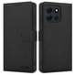 Θήκη Wallet για Motorola Moto G56 5G, μαύρη, Tech-Protect