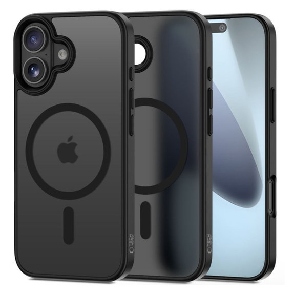 Θήκη MagMat MagSafe για iPhone 17, Matte Black, Tech-Protect