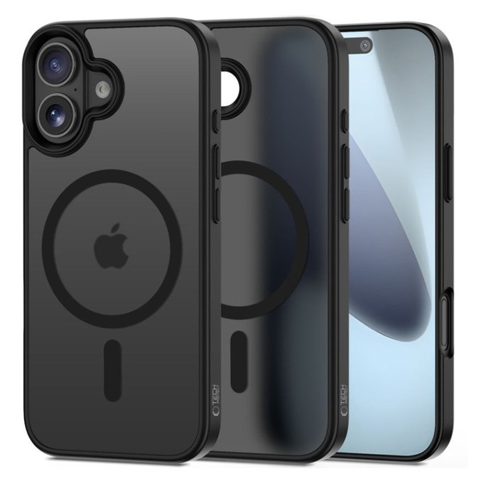 Θήκη MagMat MagSafe για iPhone 17, Matte Black, Tech-Protect