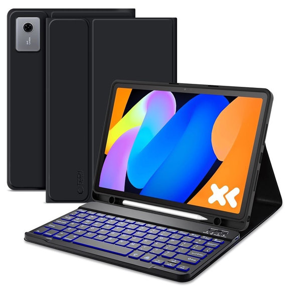Θήκη Sc Pen + Keyboard για Lenovo Idea Tab / K11 Gen 2 11.0 TB-336, μαύρη, Tech-Protect