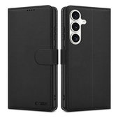 Θήκη Wallet για Samsung S25 FE, μαύρη, Tech-Protect