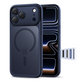 Θήκη MagPeak MagSafe CC για iPhone 17 Pro, Matte Deep Blue, Tech-Protect