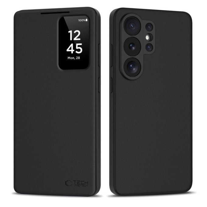 Θήκη Smart Wallet για Samsung S26 Ultra, Matte Black, Tech-Protect