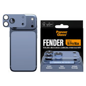 Προστατευτικό καλύμματος φακού Fender για iPhone 18 Pro Max, Italian Blue, PanzerGlass