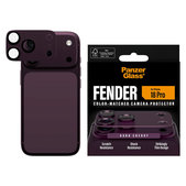 Προστατευτικό καλύμματος φακού Fender για iPhone 18 Pro, Dark Cherry, PanzerGlass