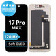 Οθόνη Soft OLED 120Hz για iPhone 17 Pro Max, Αφής με πλαίσιο, FixPremium PRO