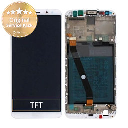 LCD Display Assembly με Battery για Huawei Mate 10 Lite RNE-L21 | Prestige Gold | 02351QXU | 02351QEY | Genuine Service Pack