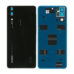 Καπάκι Μπαταρίας για Huawei P20 | 02351WKV | Μαύρο | Black | Service Pack