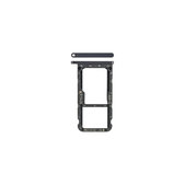 Δίσκος SIM + SD για Huawei P20 Lite | Μαυρομπλέ | Midnight Black | 51661HKK | Genuine Service Pack