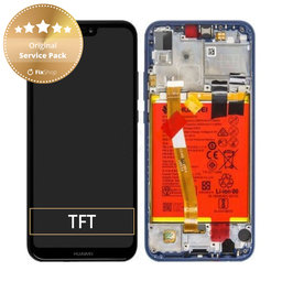 OLED/LCD Display Assembly με Battery για Huawei P20 Lite | 02351XUA | 02351VUV | Klein Blue | Service Pack