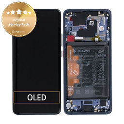 OLED/LCD Display Assembly με Battery για Huawei Mate 20 Pro | 02352GFX | Midnight Blue | Service Pack