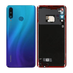 Καπάκι Μπαταρίας για Huawei P30 Lite | 02352RPY | Peacock Blue | Service Pack