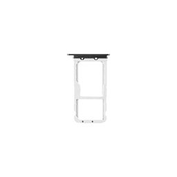 Δίσκος SIM + SD για Huawei Honor 9 STF-L09 | Μαύρο | Black | 51661FVB | Genuine Service Pack