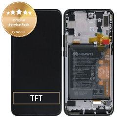 OLED/LCD Display Assembly με Battery για Huawei P Smart Z | Y9 Prime (2019) | 02352RRF | Midnight Black | Service Pack