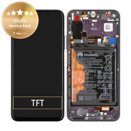 OLED/LCD Display Assembly με Battery για Huawei Honor 20 Pro | 02352VKJ | Purple | Service Pack