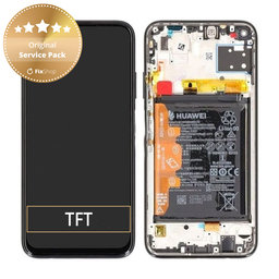 OLED/LCD Display Assembly με Battery για Huawei P40 lite | 02353KFV | Breathing Crystal | Service Pack