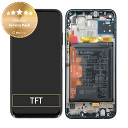 OLED/LCD Display Assembly με Battery για Huawei P40 lite | 02353KGA | Crush Green | Service Pack