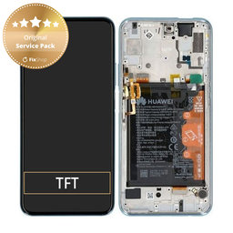 OLED/LCD Display Assembly με Battery για Huawei P Smart Pro | 02353HRD | Breathing Crystal | Service Pack