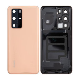 Καπάκι Μπαταρίας για Huawei P40 Pro | 02353MNB | Blush Gold | Service Pack