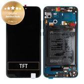 Συγκρότημα οθόνης με μπαταρία για Huawei Honor 9X Lite, 02353QJT, Emerald Green, Service Pack