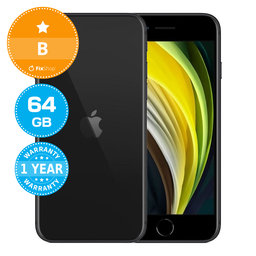 Apple iPhone SE (2nd Gen 2020) Black 64GB B Ανακατασκευασμένο