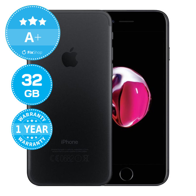 Apple iPhone 7 Black 32GB A+ Ανακατασκευασμένο