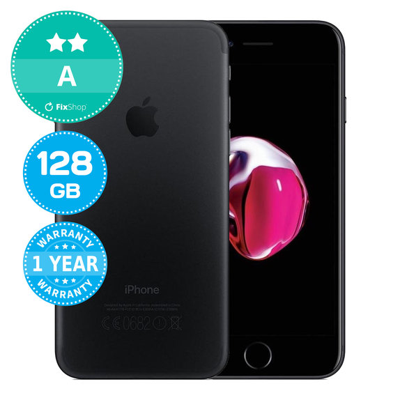 Apple iPhone 7 Black 128GB A Ανακατασκευασμένο