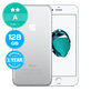 Apple iPhone 7 Silver 128GB A Ανακατασκευασμένο