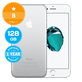 Apple iPhone 7 Silver 128GB B Ανακατασκευασμένο