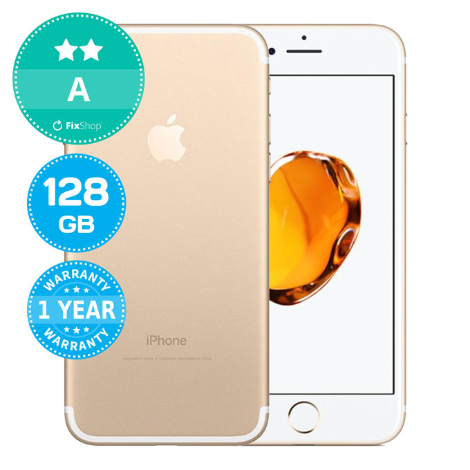 Apple iPhone 7 Gold 128GB A Ανακατασκευασμένο