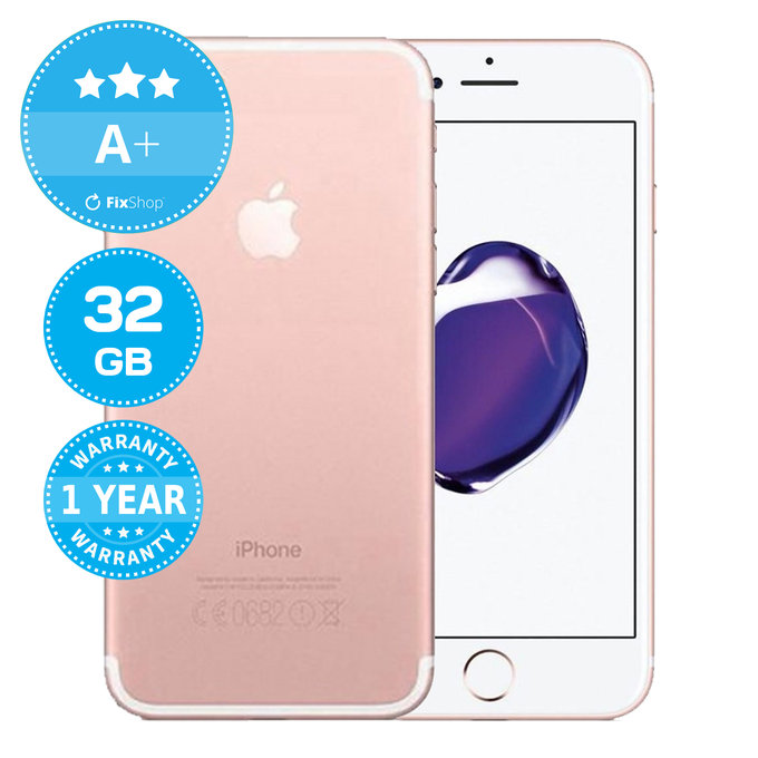 Apple iPhone 7 Rose Gold 32GB A+ Ανακατασκευασμένο