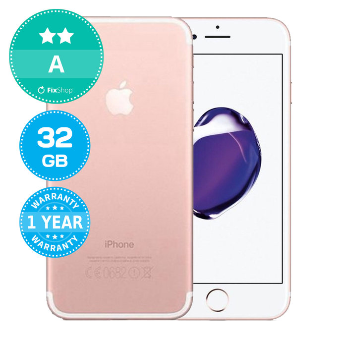 Apple iPhone 7 Rose Gold 32GB A Ανακατασκευασμένο