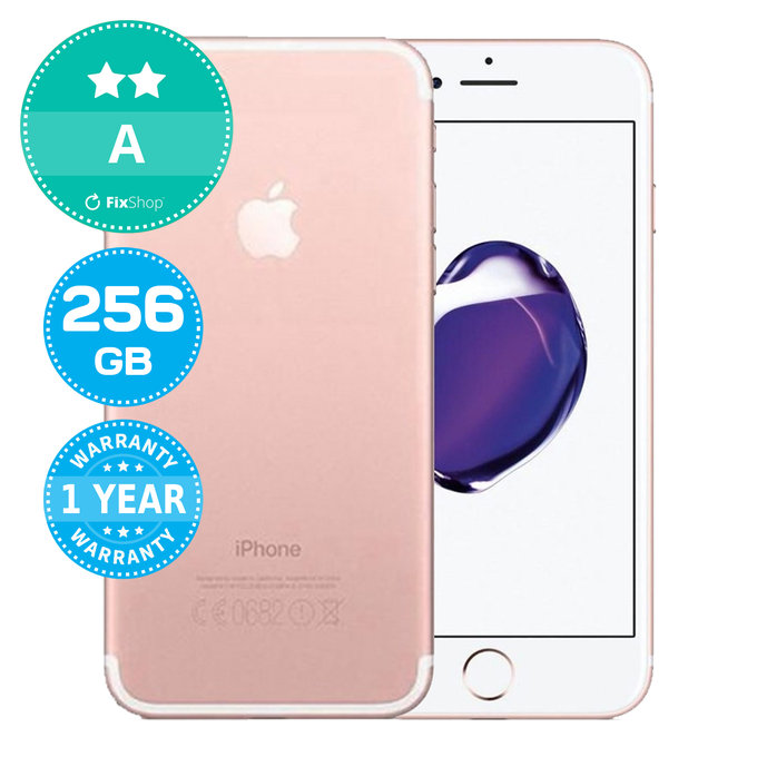 Apple iPhone 7 Rose Gold 256GB A Ανακατασκευασμένο