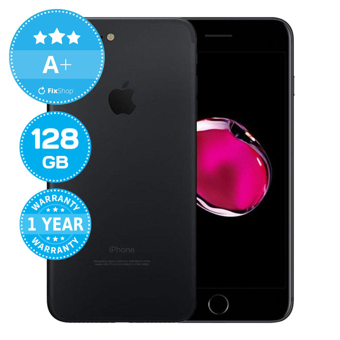 Apple iPhone 7 Plus Black 128GB A+ Ανακατασκευασμένο
