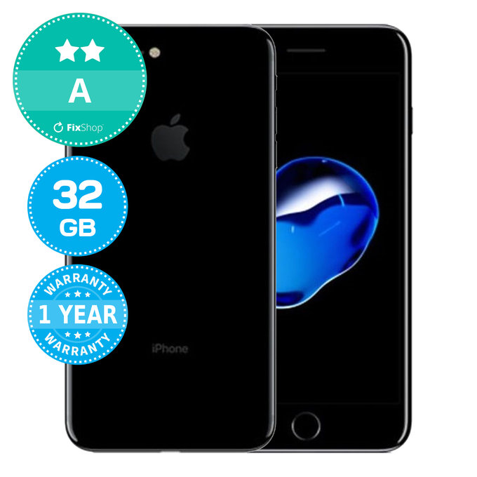 Apple iPhone 7 Plus Jet Black 32GB A Ανακατασκευασμένο