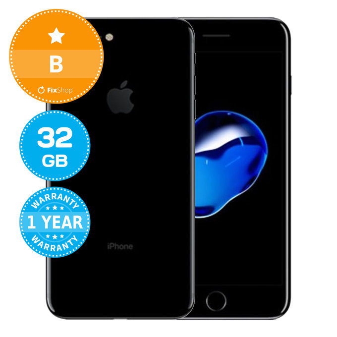 Apple iPhone 7 Plus Jet Black 32GB B Ανακατασκευασμένο