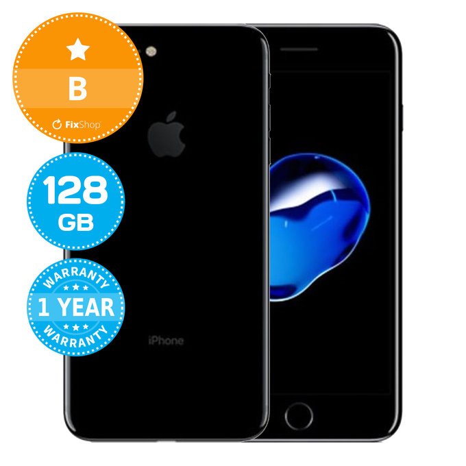 Apple iPhone 7 Plus Jet Black 128GB B Ανακατασκευασμένο