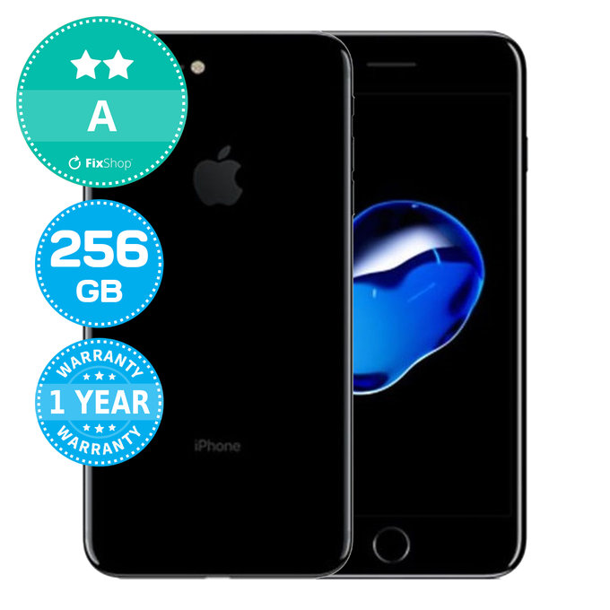 Apple iPhone 7 Plus Jet Black 256GB A Ανακατασκευασμένο