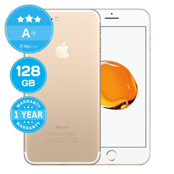Apple iPhone 7 Plus Gold 128GB A+ Ανακατασκευασμένο